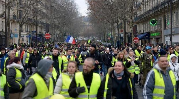 Photo de Gilets jaunes : 25.000 manifestants ce matin dans toute la France