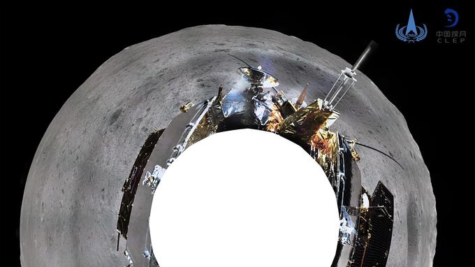 Photo de Face cachée de la Lune: la Chine publie une photo à 360°