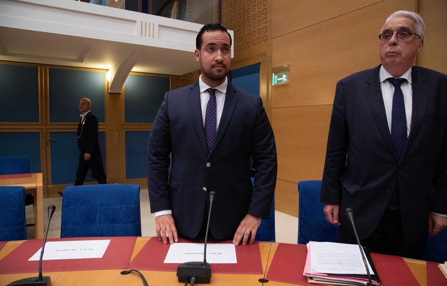 Photo de Alexandre Benalla, ex-collaborateur de Macron, placé en garde à vue