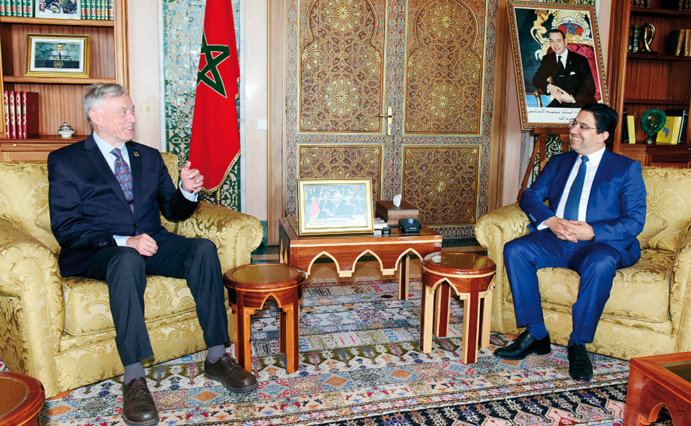 Photo de Sahara marocain. Köhler prépare le prochain round