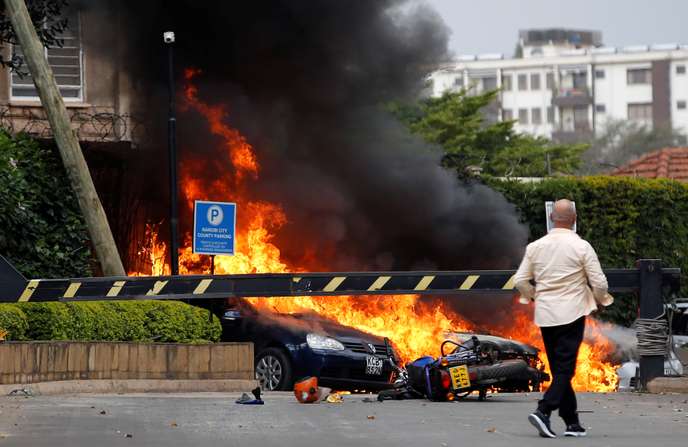 Photo de Attentat terroriste à Nairobi revendiqué par les chebabs somaliens