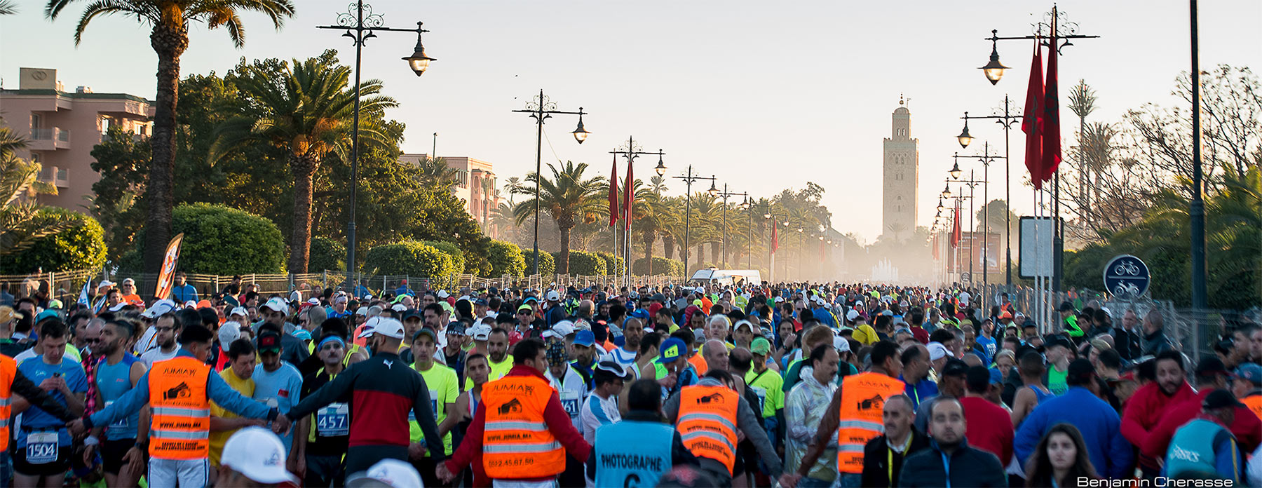 Photo de Les éthiopiens dominent le 30e Marathon international de Marrakech