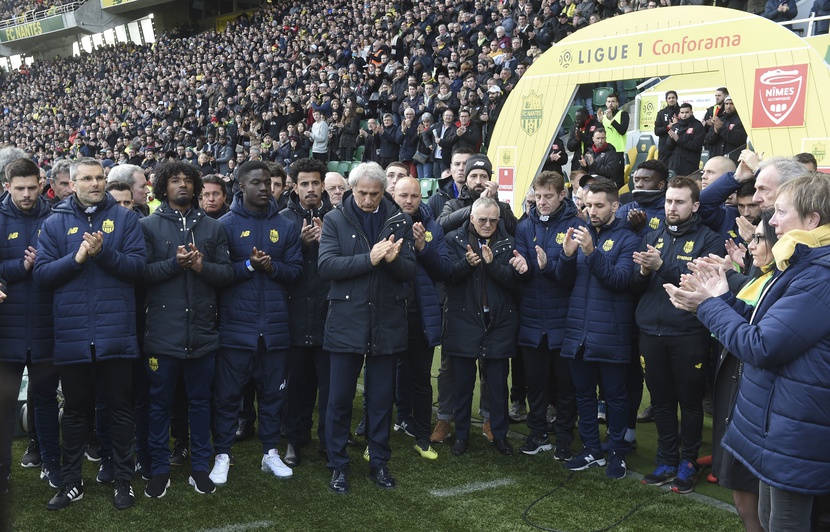 Photo de La Beaujoire fait un dernier adieu à Sala