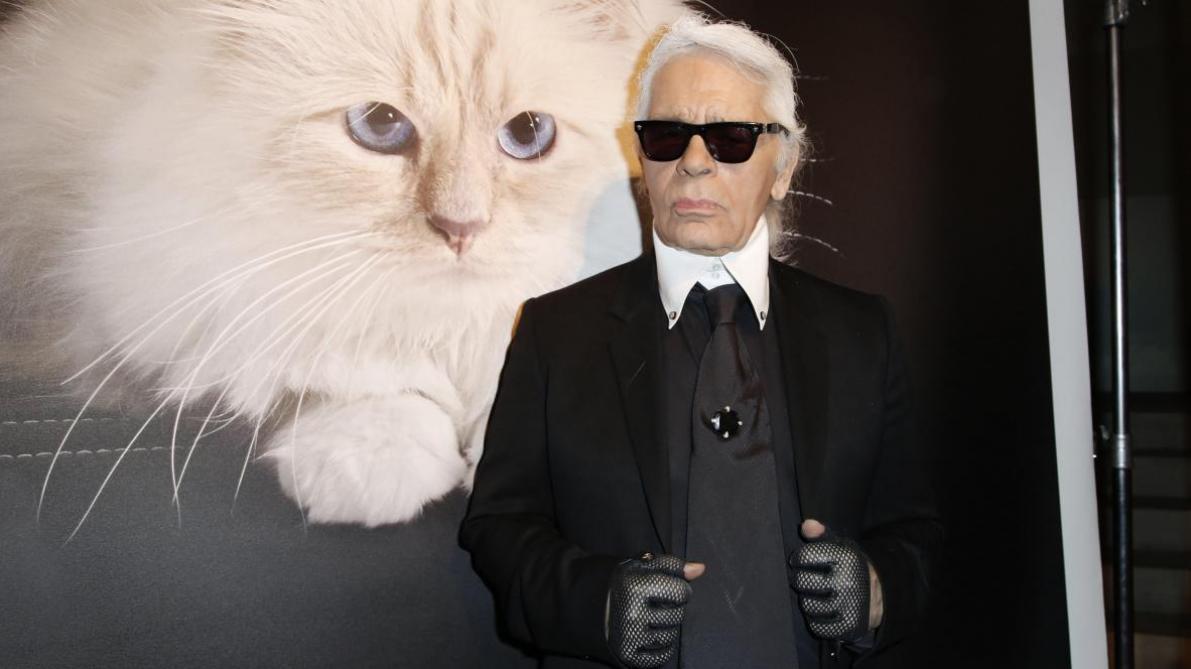 Photo de Décès du célèbre couturier Karl Lagerfeld
