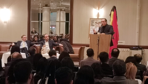 Photo de Bruxelles: Des marocains partagent avec des étudiants leurs expériences inspirantes