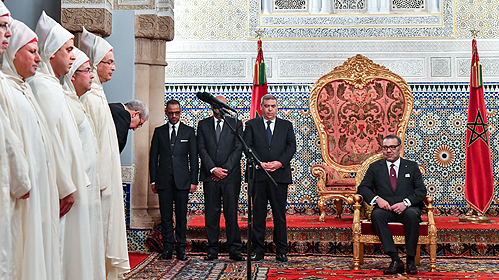 Photo de Le roi reçoit les nouveaux walis et gouverneurs