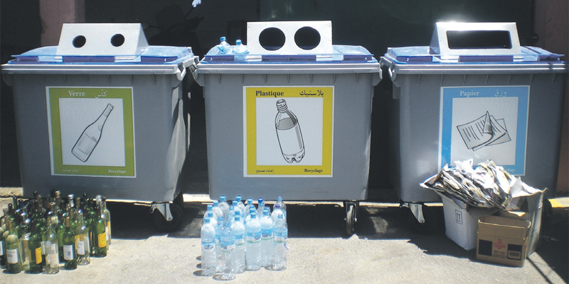 Photo de Tanger : Lancement d’un projet de tri des déchets à la source