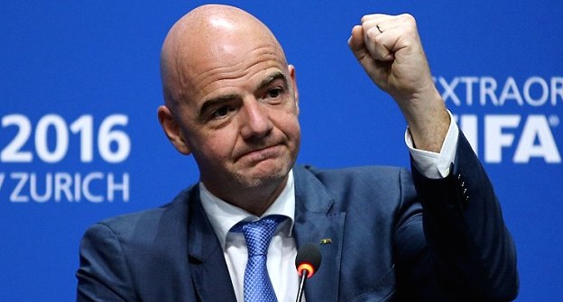 Photo de Gianni Infantino seul candidat à la présidence de la FIFA