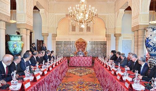 Photo de Le roi préside un conseil des ministres à Marrakech