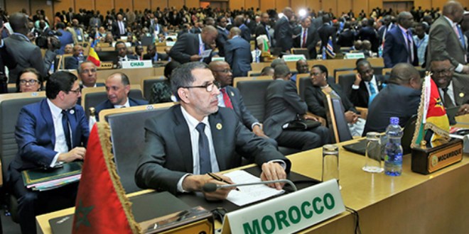 Photo de El Othmani représente le Maroc au 32è sommet de l’Union Africaine