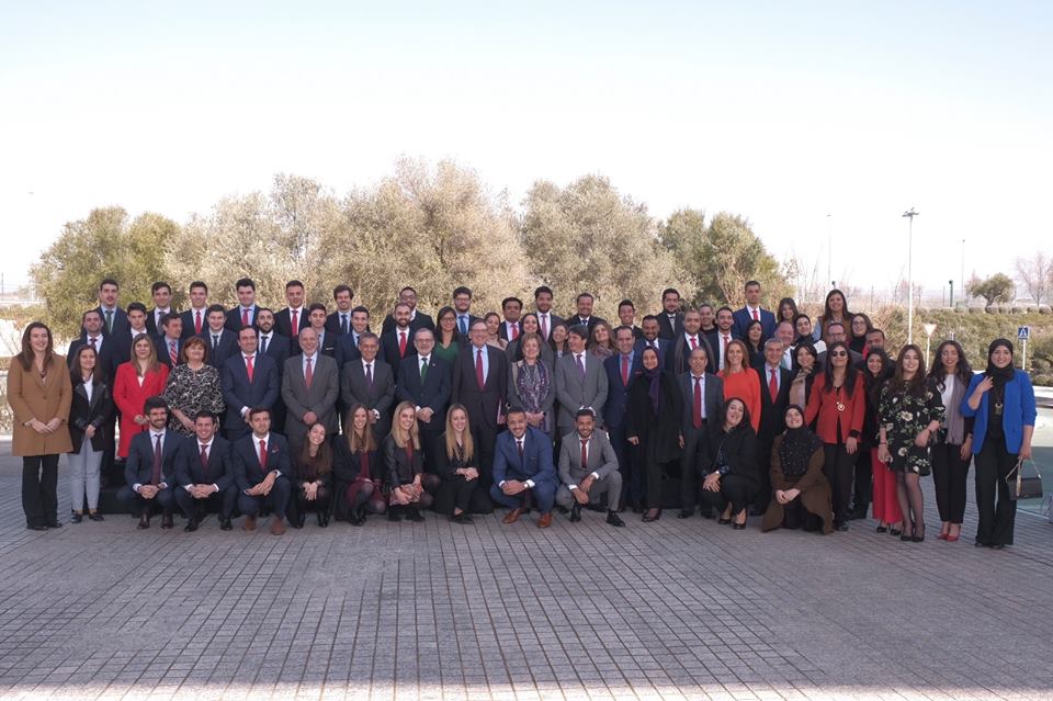 Photo de Les étudiants du master international « Banque & Marchés Financiers » réunis  à Madrid