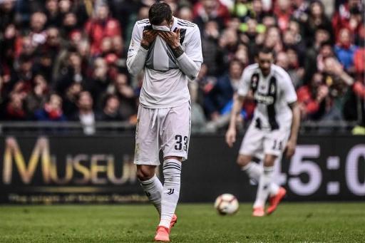 Photo de La Juventus Turin battue pour la première fois de la saison en championnat