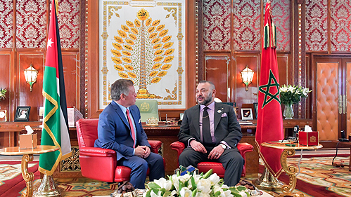 Photo de La cause palestinienne, une question prioritaire pour la Jordanie et le Maroc