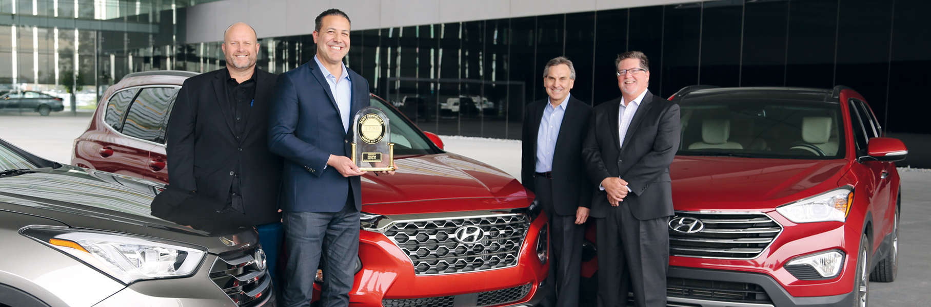 Photo de Hyundai Santa Fe. SUV le plus fiable selon J.D. Power