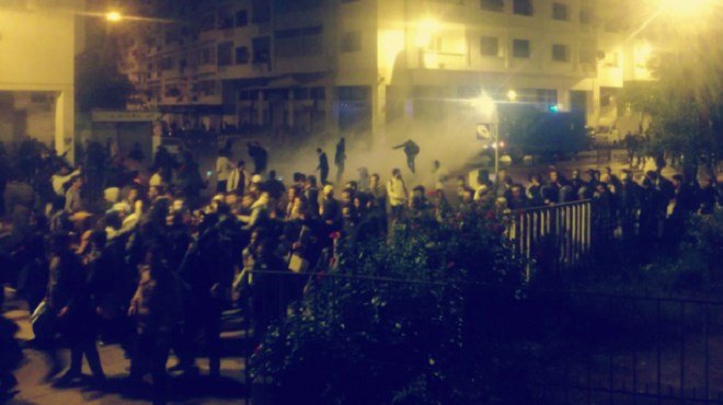 Photo de Manifestations des enseignants contractuels. L’Intérieur commente l’intervention des forces de l’ordre