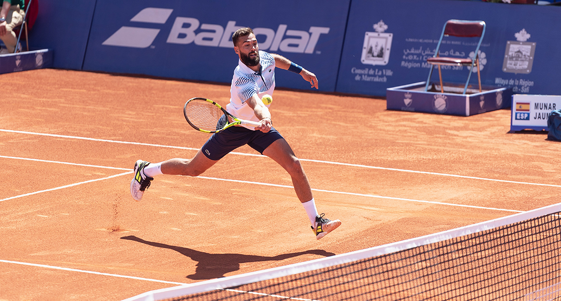 Photo de Interview exclusive. Benoît Paire, champion du Grand Prix Hassan II