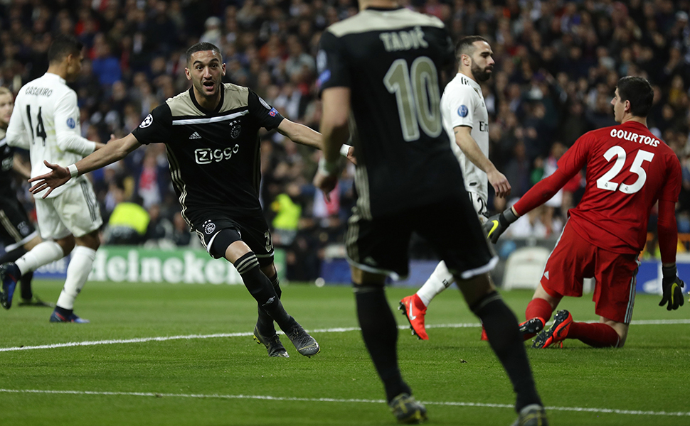 Photo de Ziyech convoité par les Merengue