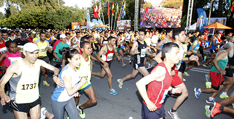 Photo de Marathon international de Rabat. 24.000 participants ce dimanche