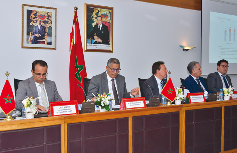 Photo de Marsa Maroc. Valeur de rendement et de croissance