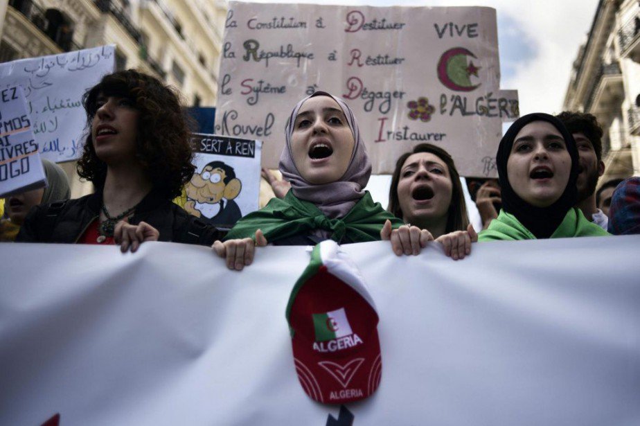 Photo de Vidéo. 7e vendredi de protestation à Alger, Ambiance…