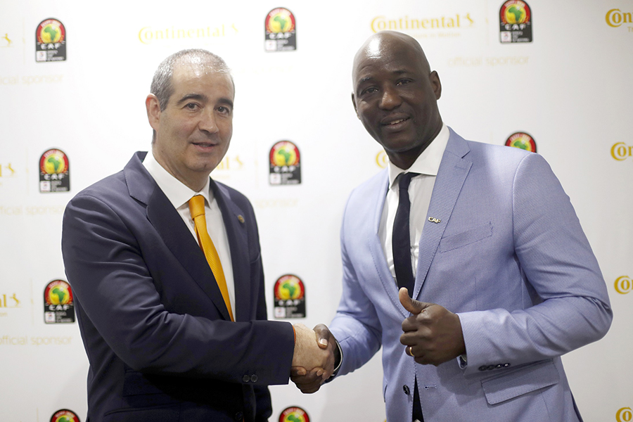 Photo de Coupe d’Afrique. Continental sponsor officiel jusqu’en 2023