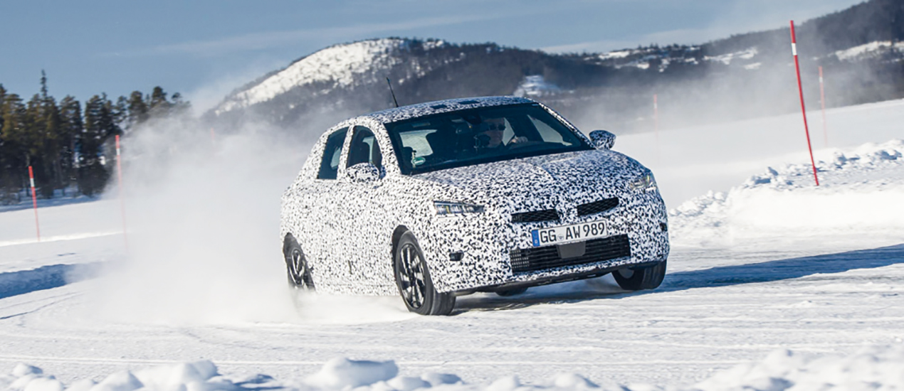 Photo de Future Opel Corsa. Bien maltraitée avant d’être présentée