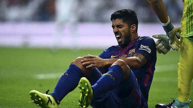 Photo de FC Barcelone. Fin de saison pour Luis Suárez