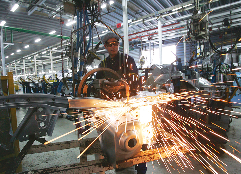 Photo de Production. L’industrie en convalescence
