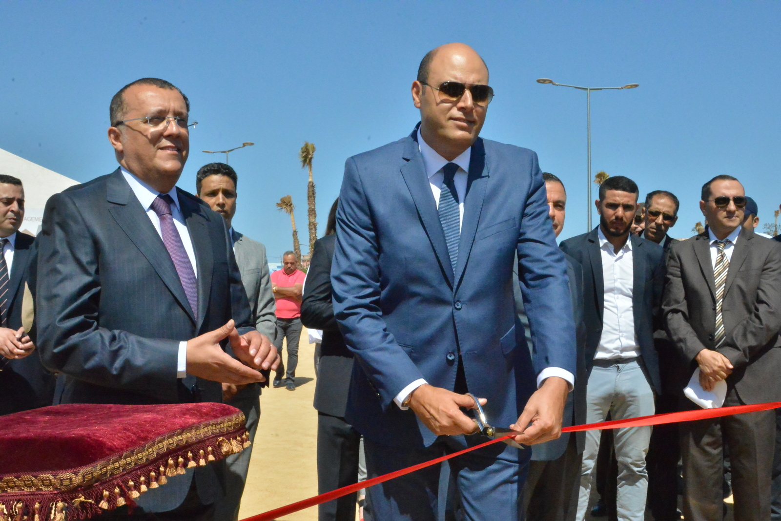 Photo de Eco Cité Zenata. Une aire omnisports inaugurée