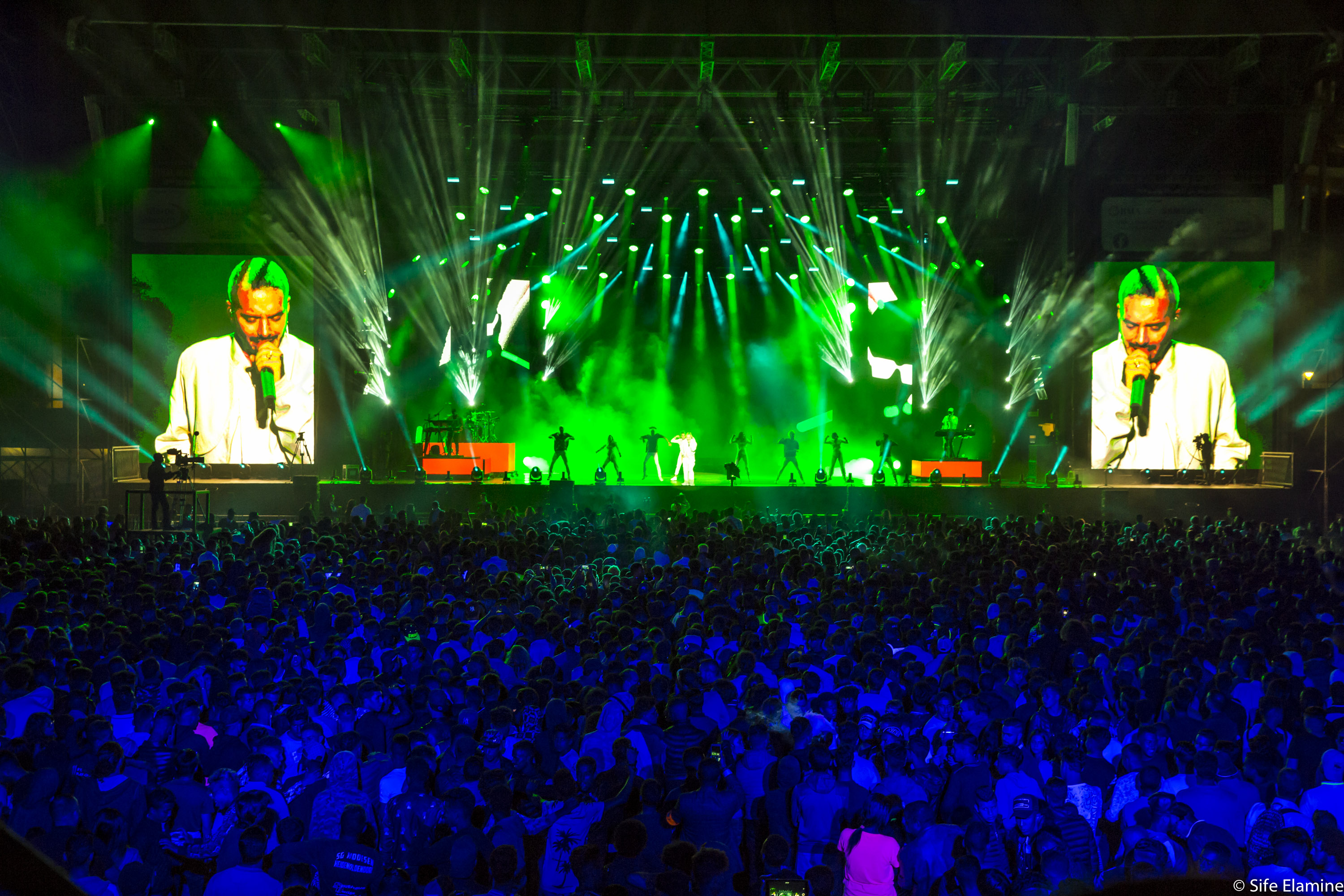 Photo de Mawazine 2019. J Balvin et Rosalía enflamment la scène de Souissi