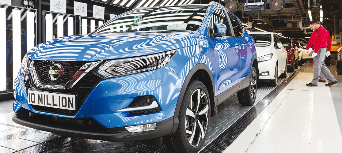 Photo de Nissan Sunderland. L’usine qui voit bleu