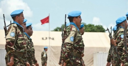 Photo de Le contingent marocain déployé en RDC décoré