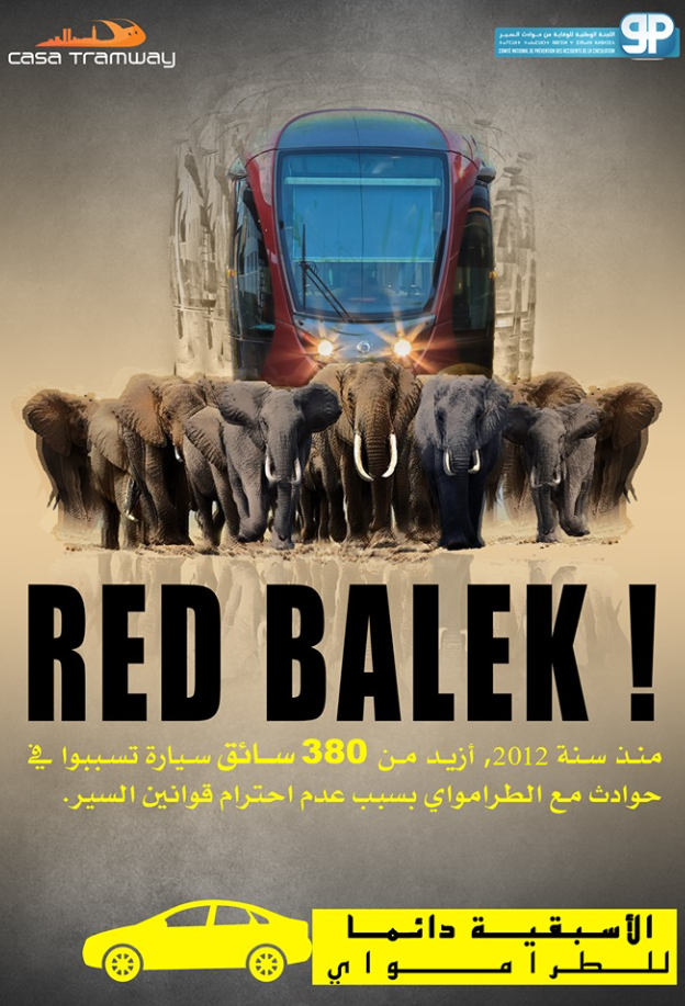Photo de Sécurité routière. Une nouvelle campagne lancée par Casa Tramway