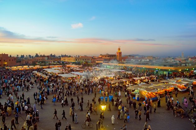 Photo de Marrakech. Les nuitées touristiques continuent à progresser