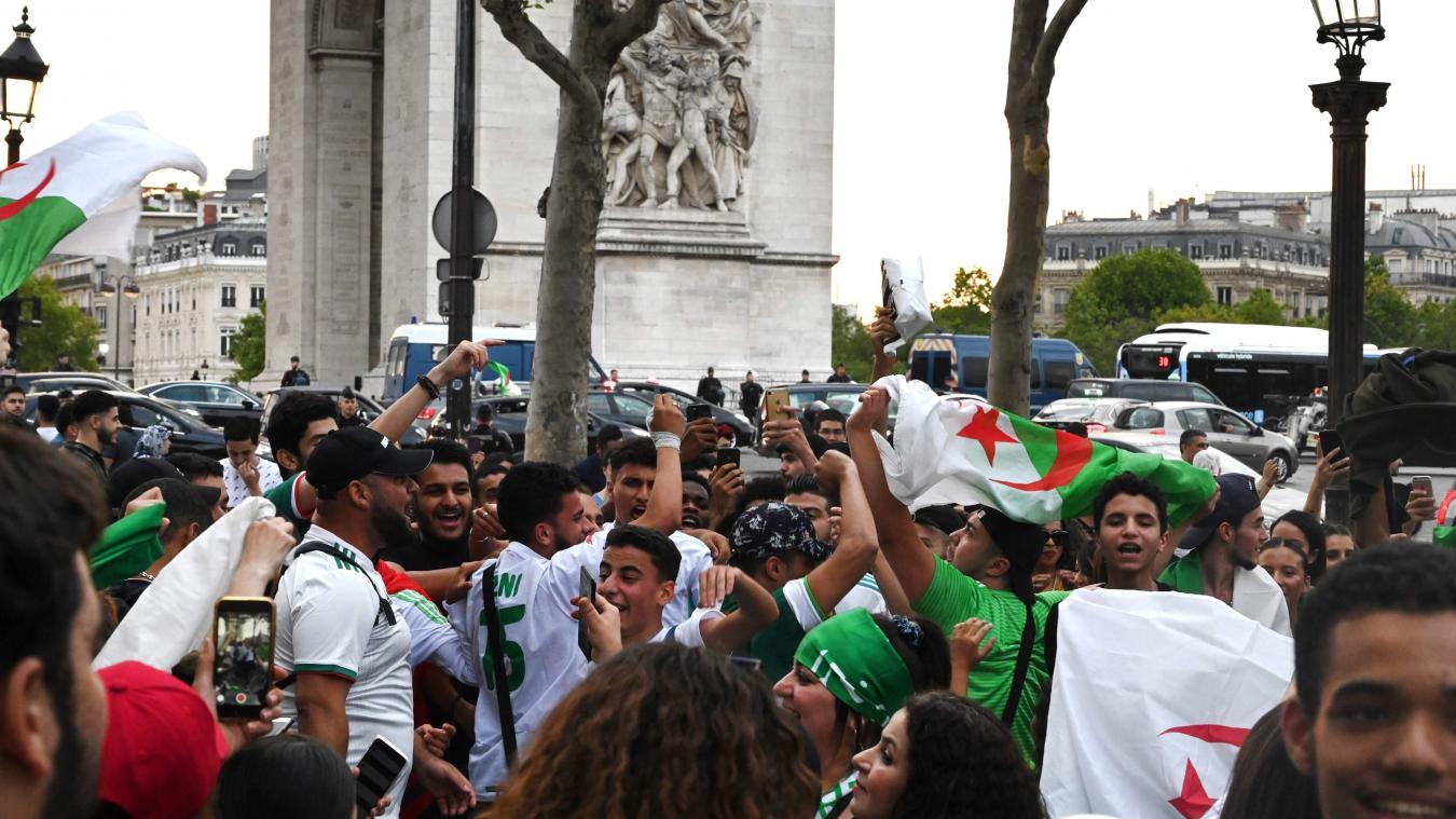 Photo de France. 282 personnes interpellées après la victoire de l’Algérie