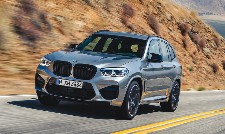 Photo de BMW X3 M Competition. Sportif en toutes conditions