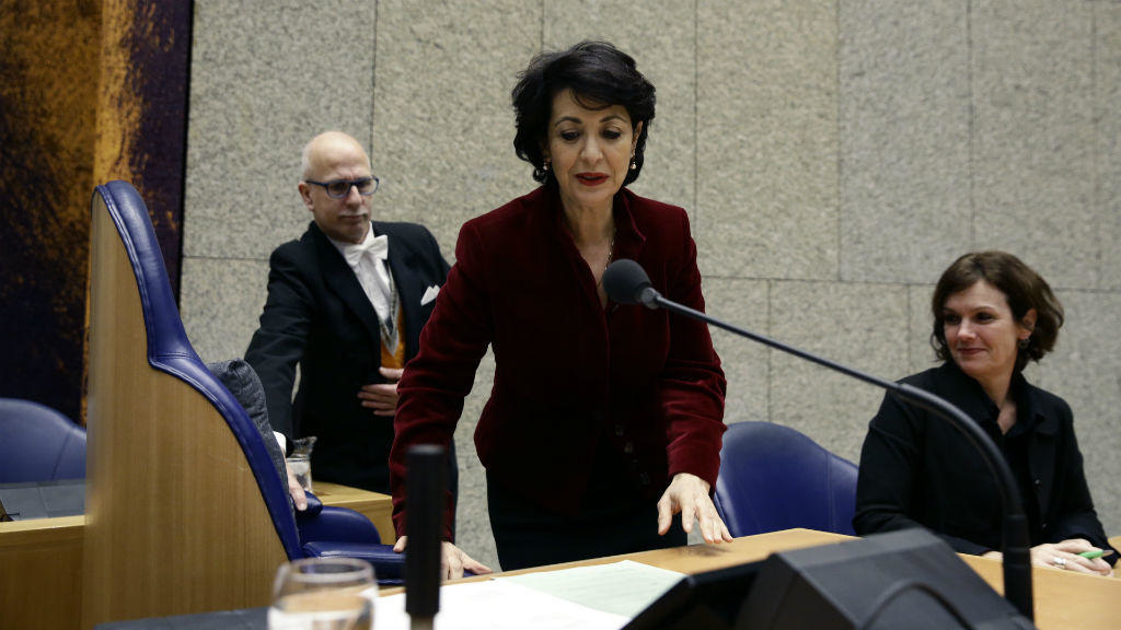 Photo de Elle est d’origine marocaine et aujourd’hui présidente du parlement néerlandais