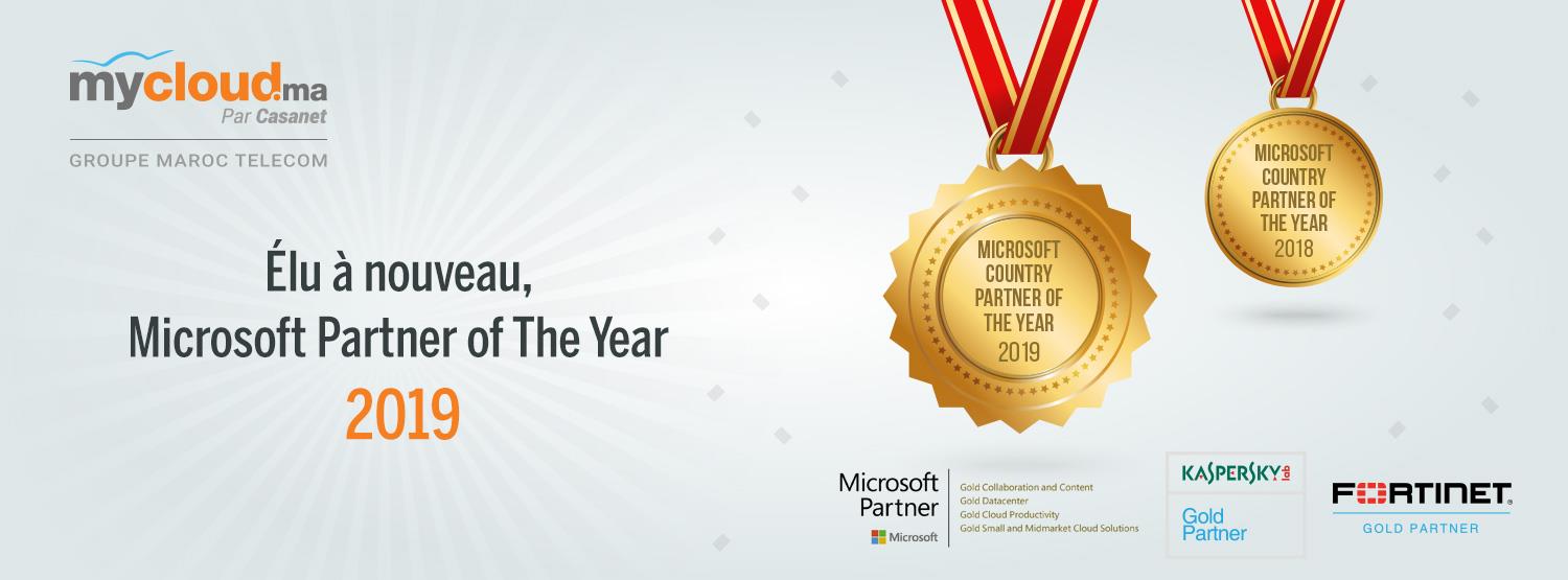 Photo de Microsoft désigne Mycloud “Country Partner of the Year”