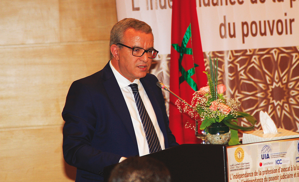 Photo de Procédure pénale. Aujjar livre sa copie
