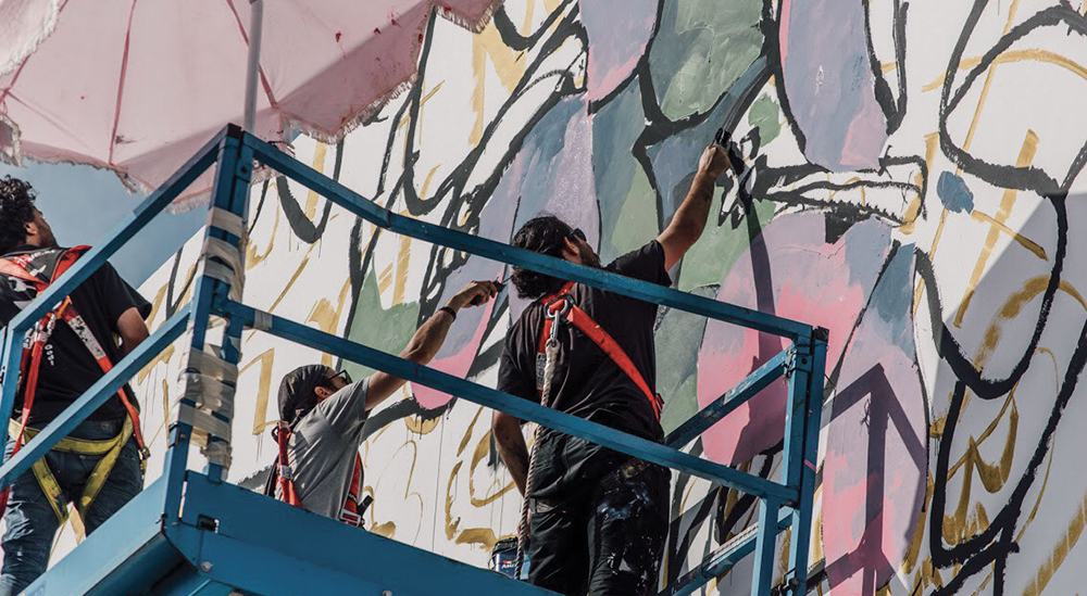 Photo de Sbagha Bagha 2019. Les murs ont des poèmes…