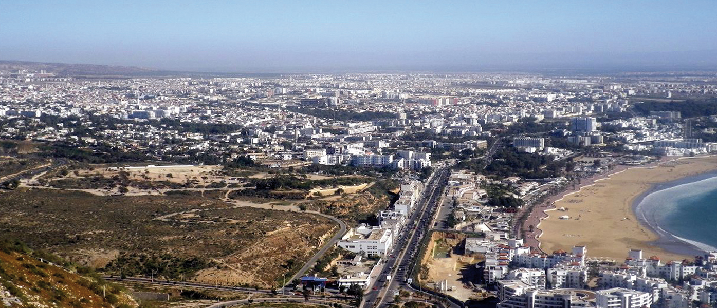 Photo de Agadir. La zone franche augmente le capital de la société Parc Haliopolis