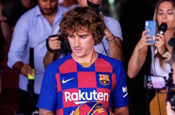 Photo de Griezmann :  »Pour moi, Messi est l’image du football »