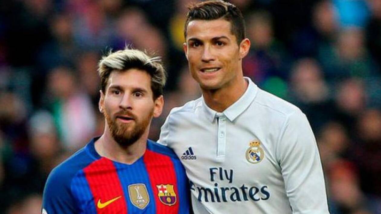 Photo de Vidéo. L’échange plus que Fair-play entre Cristiano Ronaldo et Lionel Messi