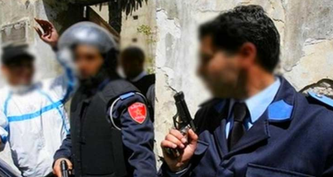 Photo de Sidi Kacem: un policier utilise son arme de service pour neutraliser un individu violent