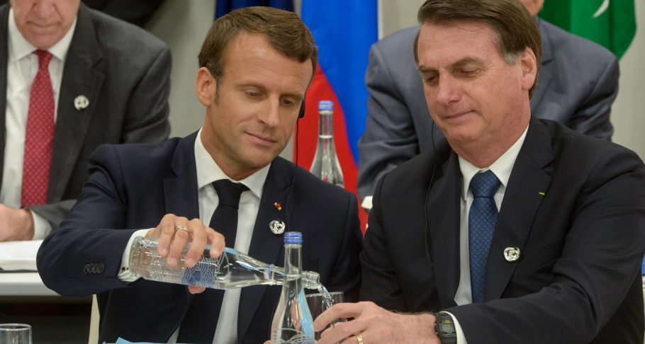 Photo de Amazonie: Bolsonaro peut parler avec tout le monde sauf avec «ce cher Macron»