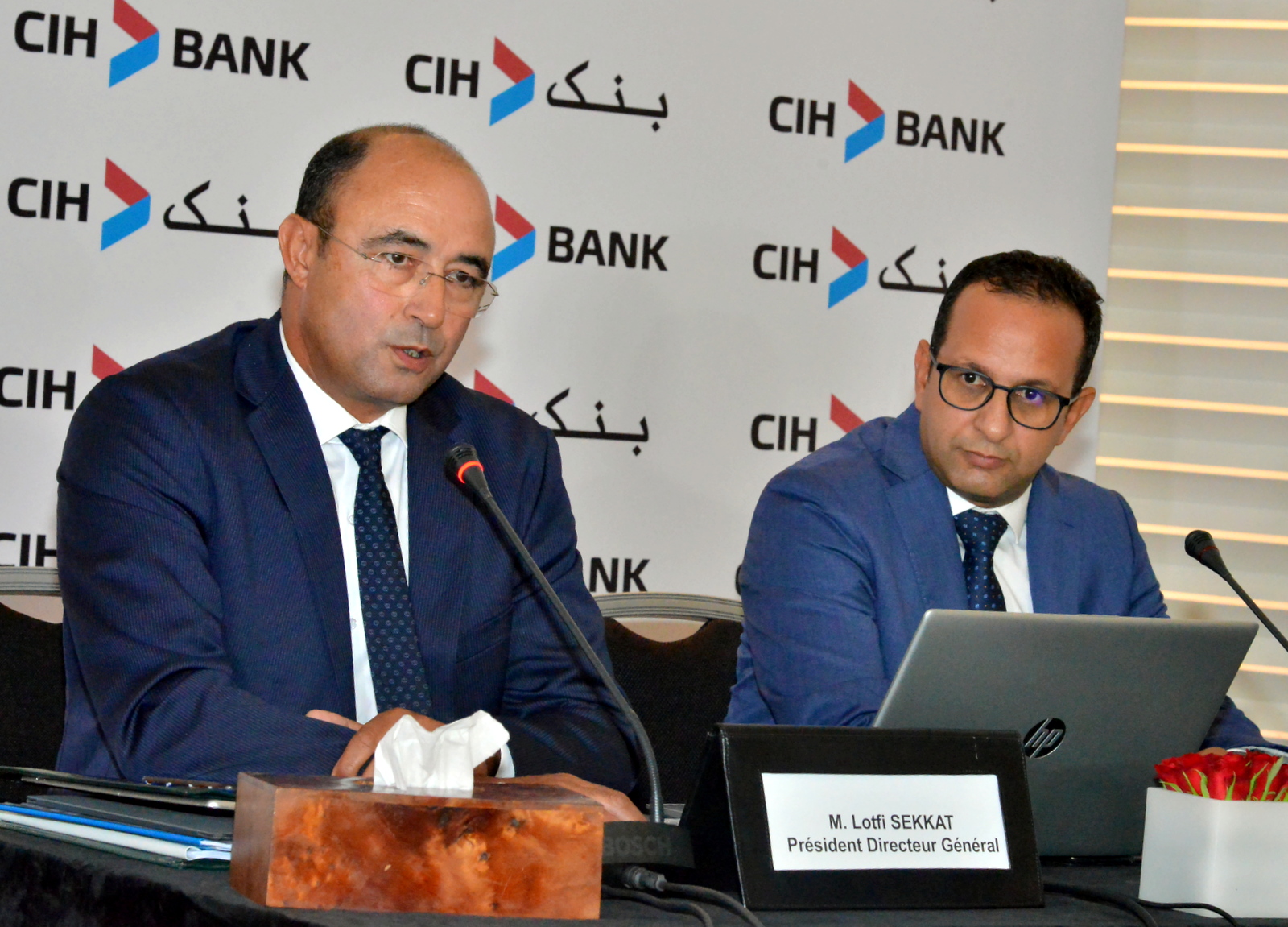 Photo de CIH Bank. Le grand oral de Lotfi Sekkat