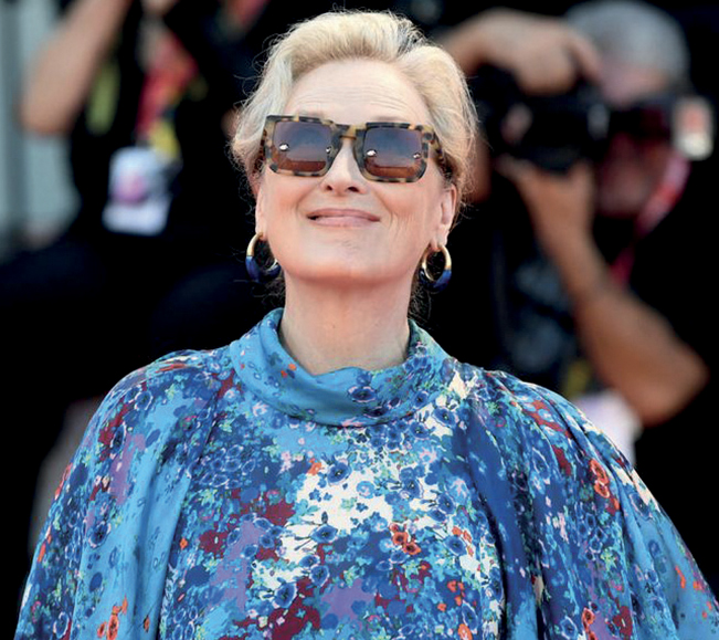 Photo de Meryl Streep, reine de la transformation !