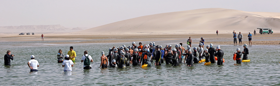 Photo de Dakhla accueille le Morocco Swim Trek »