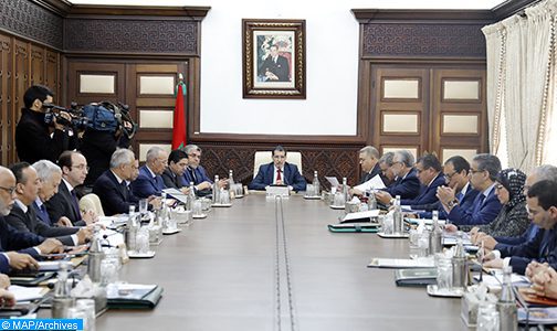 Photo de Réunion jeudi du Conseil de gouvernement