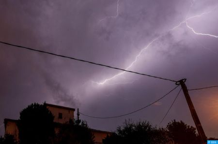 Photo de Alerte météo: fortes averses orageuses avec chute de grêle dans plusieurs provinces du royaume